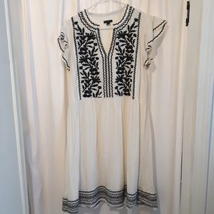 Gorgeous Ann Taylor Embroidered Dress